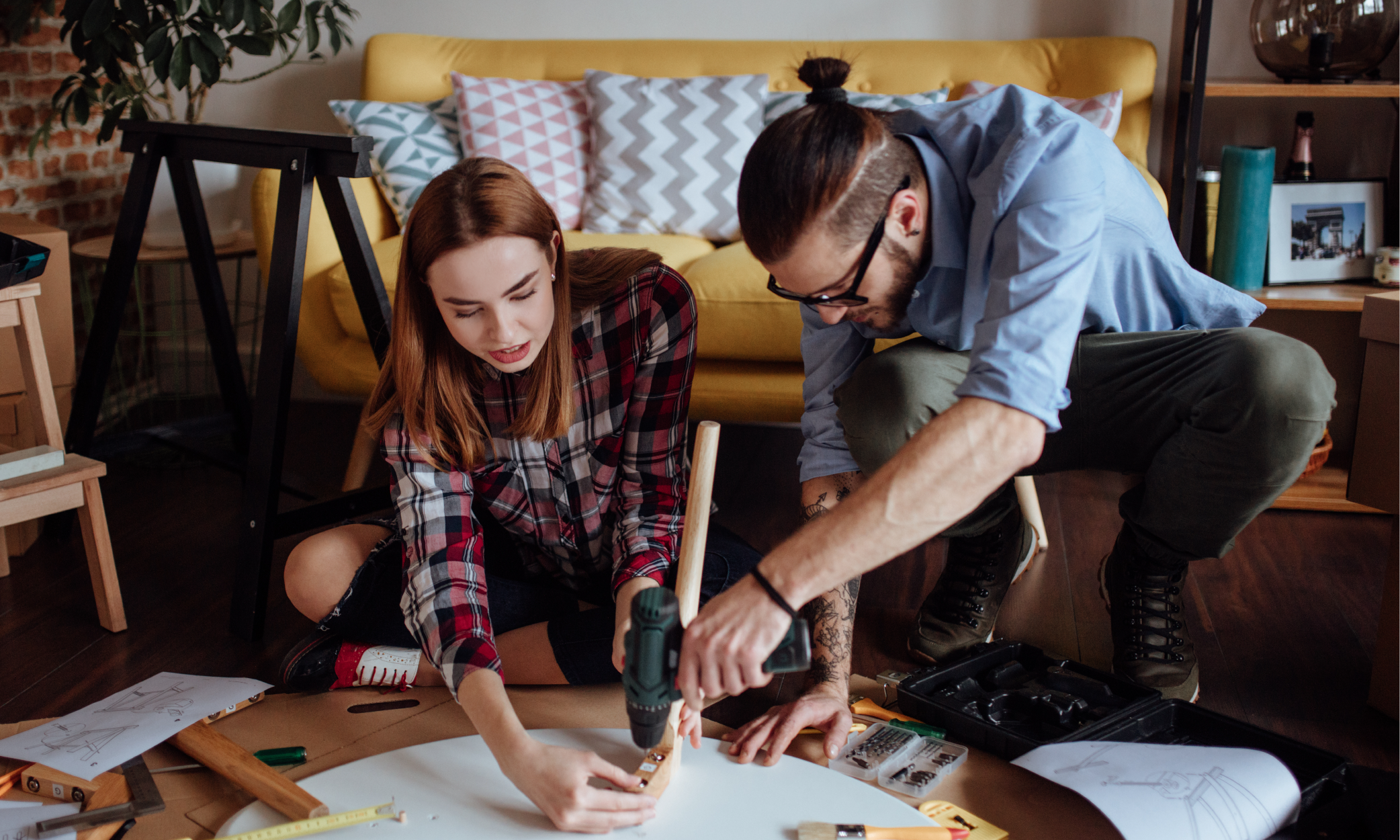 First Time Homebuyer education - homebuyers put together a table